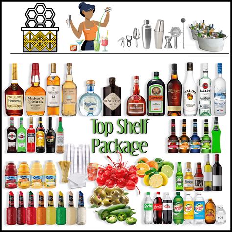 Top Shelf Open Bar Package | We Make it Easy | Los Angeles