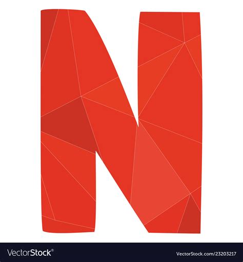 Letter N Images Red