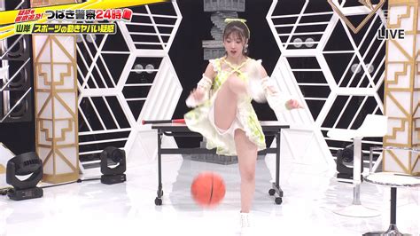 つばきファクトリー山岸理子がスカパー生放送で大開脚見せパンハミ出しパンチラ みんくちゃんねる