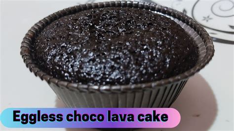 Eggless Choco Lava Cake In Pressure Cooker Momo S World Youtube