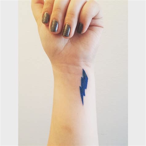 Lightning bolt tattoo - Tattoogrid.net