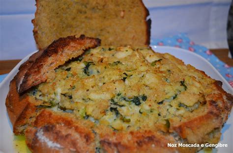 Broa Recheada Bacalhau E Grelos