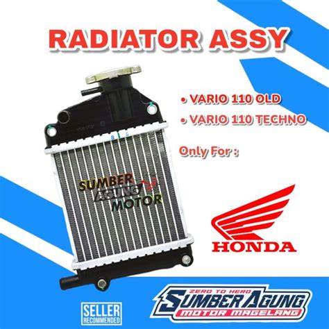 Jual Radiator Assy Honda Vario Cw Old Techno Kualitas Original Di