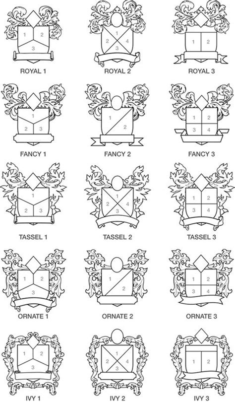 Family Crest Drawing Ideas | earth-base