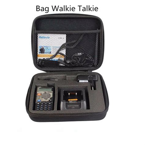 Two Way Radio Tailored Storage Boxhandy Carry Bag Carring Case For