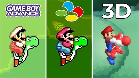 Super Mario World 1990 GBA Vs SNES Vs 3D Which One Is Better YouTube