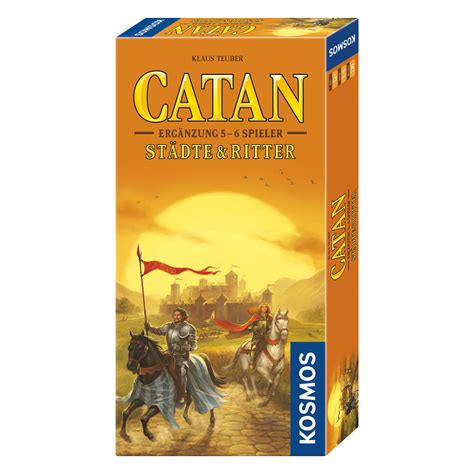 Catan St Dte Und Ritter Erweiterung F R Spieler Der Spielel We