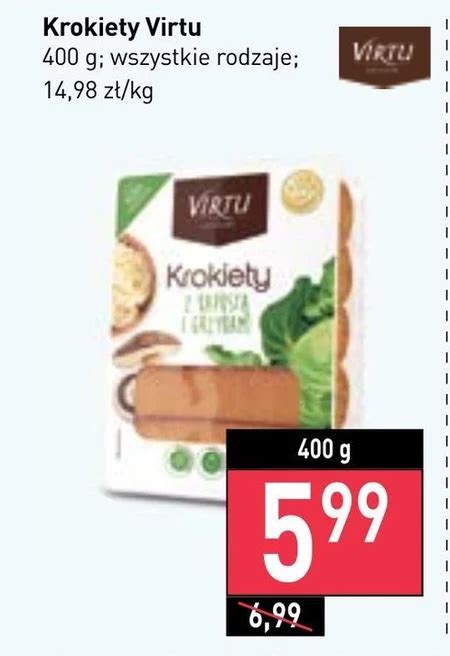 Krokiety Virtu Taniej Promocja Stokrotka Supermarket Ding Pl