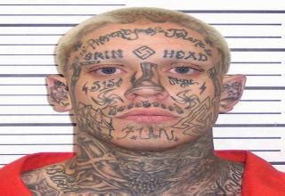 26 Most WTF Face Tattoos In Mugshots Gallery EBaum S World