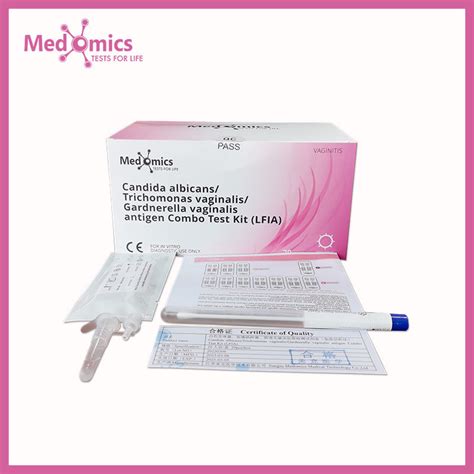 Kit Combinado De Prueba De Antígenos Ginecológicos Trichomonas Vaginaliscandida Albicans