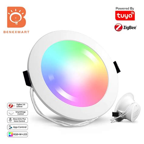 Benexmart Zigbee Mesh Smart Ceiling Lamp Led Downlight Tuya