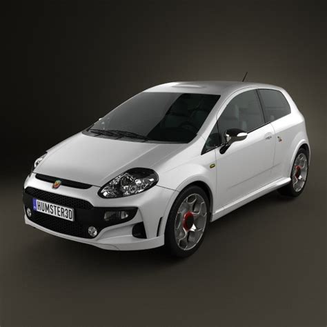 Modelo D Fiat Punto Evo Abarth Turbosquid