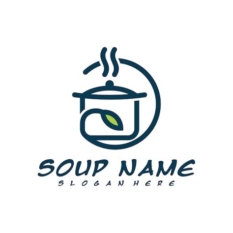 Concepto De Dise O De Logotipo De Sopa Vector De Logotipo De Cocina De