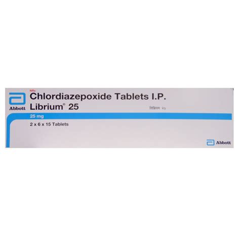 Librium 25 Mg Tablet Uses Side Effects Price Apollo Pharmacy