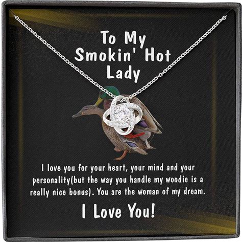 Girlfriend Necklace Future Wife Necklace Soulmate Necklace Gift For Her Smokin Hot Lady