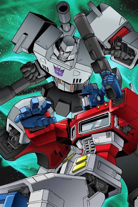 Transformers Optimus Prime And Megatron