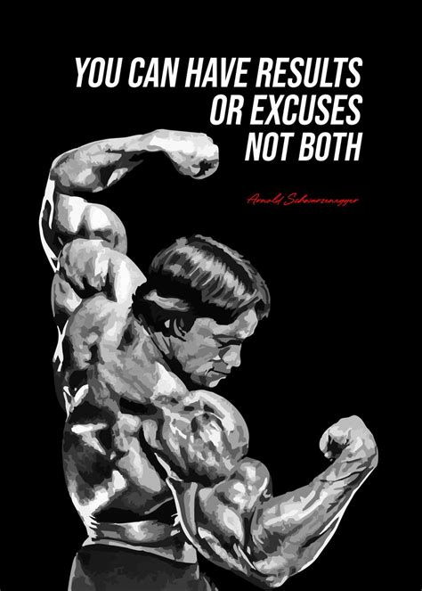 Arnold Schwarzenegger Quot Poster Picture Metal Print Paint By