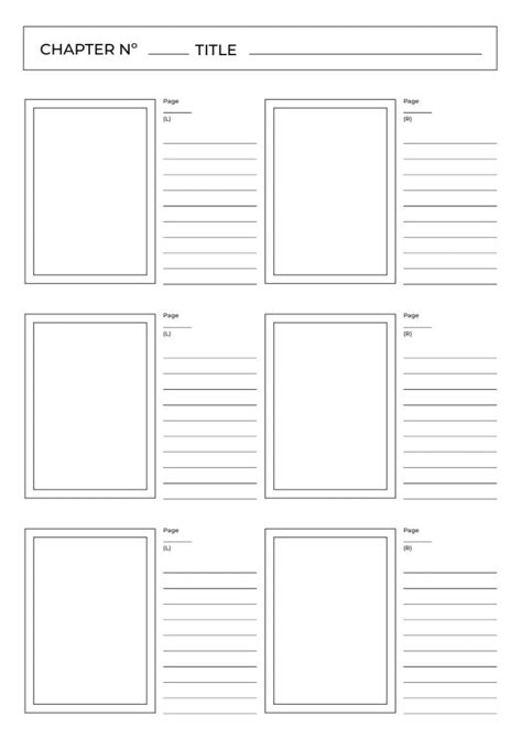 Edit this Simple 6 Box Storyboard design for free