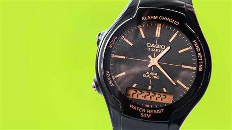 CASIO AW 90H How To Set The Time Date Alarm Stopwatch