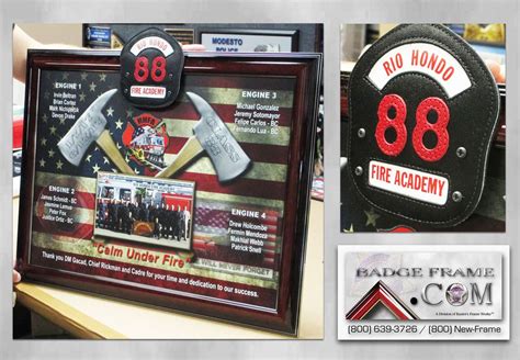 Pin By Badge Frame On Fire Department Projects Badge Frame