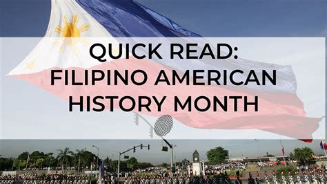 Quick Read: Filipino Heritage Month