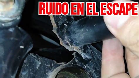 Ruido En El Escape Motoneta Youtube