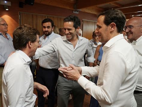 Encuentro De Alcaldes Del Pp De Valladolid Con Borja Semper Y Jos Luis