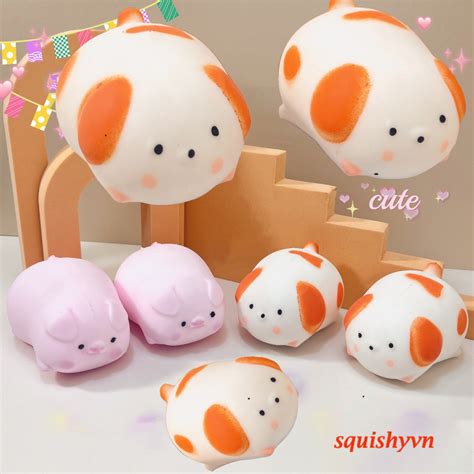 New Shiba M M M D O Hot Trend Squishy Mochi Cute Ch I X Stress D Th Ng Xua