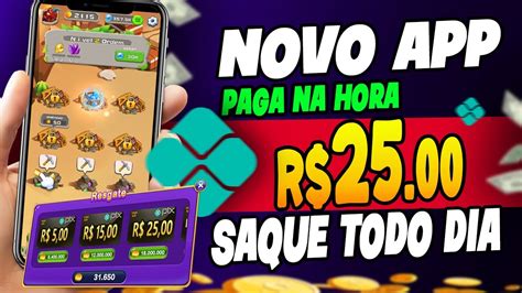 😲 Saque R25 Rápido No Pix💸 Novo App Para Ganhar Dinheiro Via Pix Jogo Pagando Via Pix Hoje