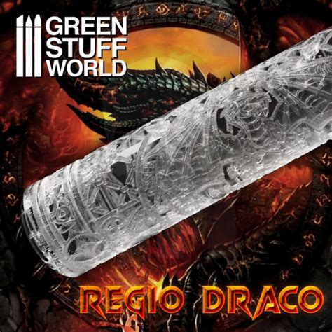 Battle Models Rolling Pin Regio Draco Wa Ek Do Odciskania Tekstur