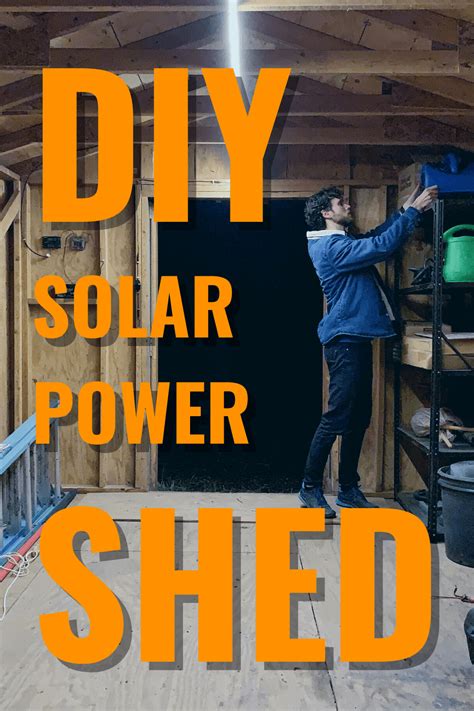 DIY 12V Solar Shed Lights 5 Steps W Videos Footprint Hero