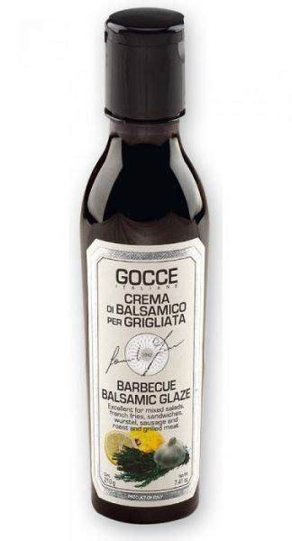 Gocce Balsamic Glaze Barbecue 250ml Mixitalia Vini Ditalia