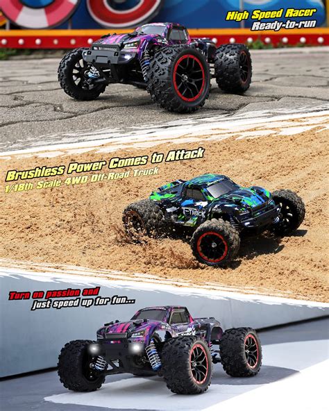 Haiboxing Scale Brushless Fast Rc Cars A Wd Off Road Remote