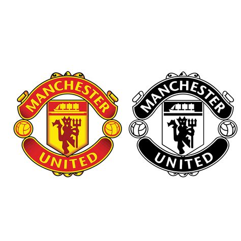 Manchester United Svg Soccer Logo Digital File Logo Etsy Ireland