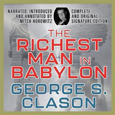 Amazon The Richest Man In Babylon Complete And Original Signature