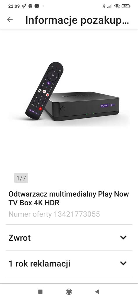 Odtwarzacz Multimedialny Play Now Tv Box Brak Odczytu Danych Z Dysku