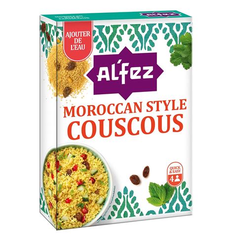 AL FEZ Coucous aux épices marocaines 200g pas cher Auchan fr