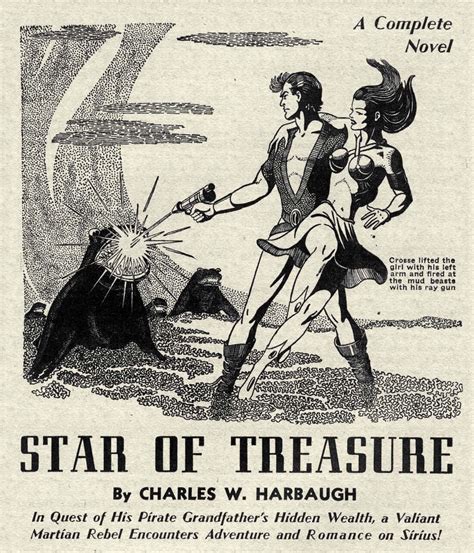 Star Of Treasure Pulp Covers