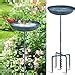 Amazon Amoyls Bird Bath Metal Bird Baths With Bowl For