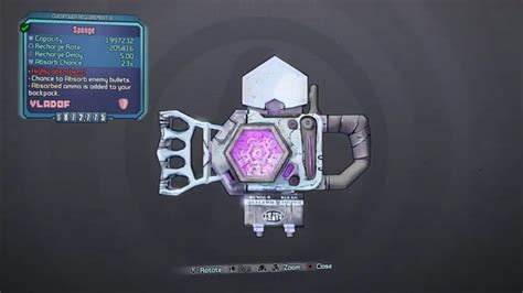 Borderlands 2 Seraph Loot Guide Sponge Shield Youtube