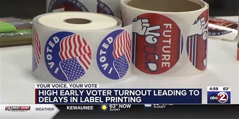 Wec Issues Update On Label Printing Delays During Early Voting