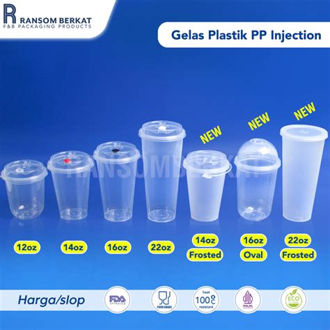 Jual Gelas Plastik Plastic Cup Pp Injection Shopee Indonesia