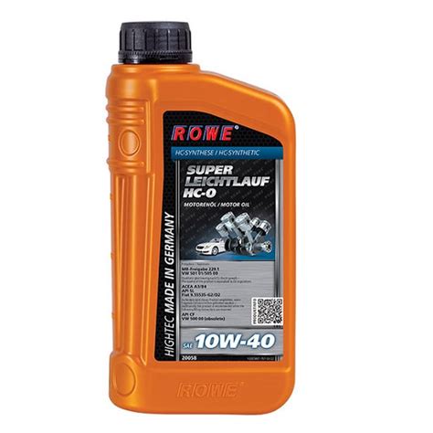 Olio Motore Rowe Hightec Multi Formula 5W-40, 49% OFF