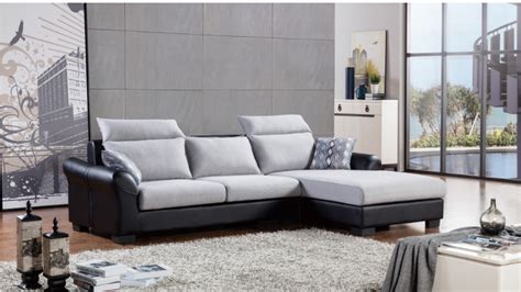 Multi Color Fabric Sectional EA Star Modern Furniture