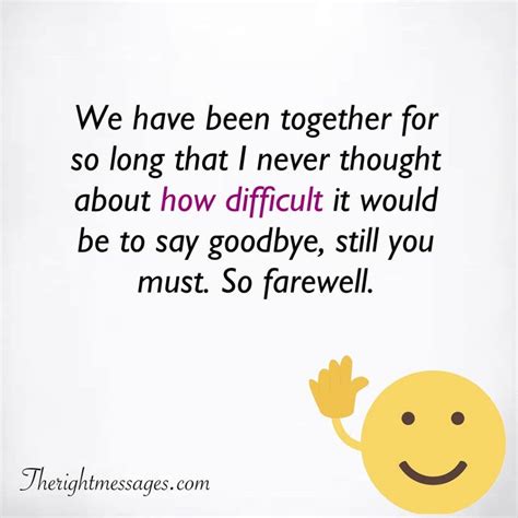 Emotional Goodbye Quotes And Farewell Sayings The Right Messages