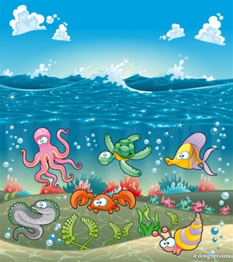 Ocean Cartoon - Cliparts.co