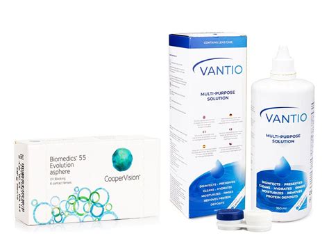 Biomedics Evolution Coopervision Lenses Vantio Multi Purpose