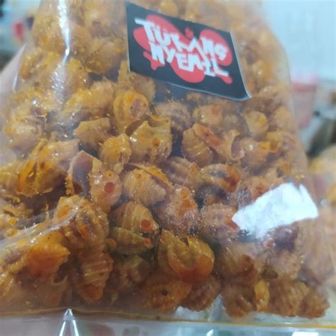 BISA COD Snack Kiloan MAKARONI KEONG KERANG EXTRA PEDAS 250 Gram