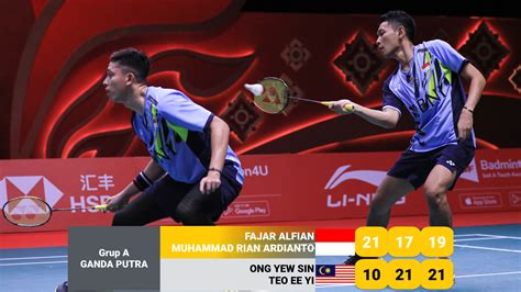 Lima Wakil Indonesia Ke Semfinal Bwf World Tour Finals 2022 Ludus Id