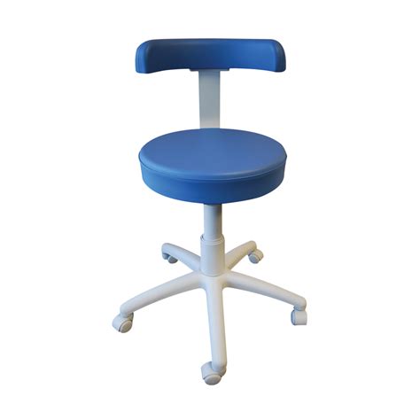 Pneumatic Stool with Backrest - BR Surgical